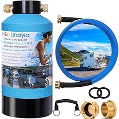 H&G Lifestyles Portable RV Water Softener
