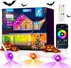 Ecoeve Permanent Outdoor Christmas Lights 199ft
