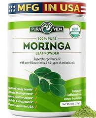 Pura Vida Moringa Organic Moringa Powder 8 oz