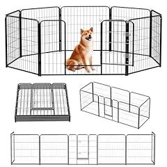 NEWBULIG Dog Playpen 8 Panel Fence