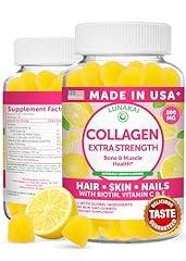 Lunakai Collagen Gummies - 200mg Hydrolyzed Collagen Supplements