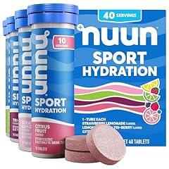Nuun Sport Electrolyte Tablets, Mixed Flavors 4 Pack
