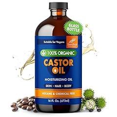 Organic Castor Oil 16 fl. Oz