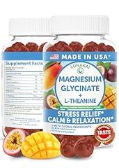 Lunakai Magnesium Glycinate Gummies with L-Theanine