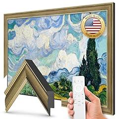 Deco TV Frames Industrial Brass Slim Frame