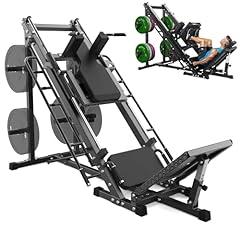 GAOMON Leg Press Hack Squat Combo Machine