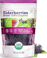 Purify Life Organic Dried Elderberries 1lb