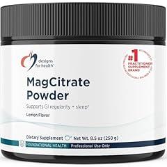 Designs for Health MagCitrate Powder - Lemon Flavor