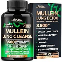 Mullein Leaf Extract Lung Support Supplement