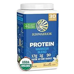 Sunwarrior Warrior Blend Vanilla Protein Powder