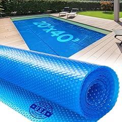 Solar Pool Cover 20' x 40' Rectangle 12 Mil