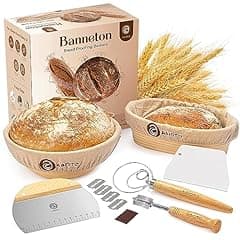 ABIOTO Banneton Bread Proofing Kit