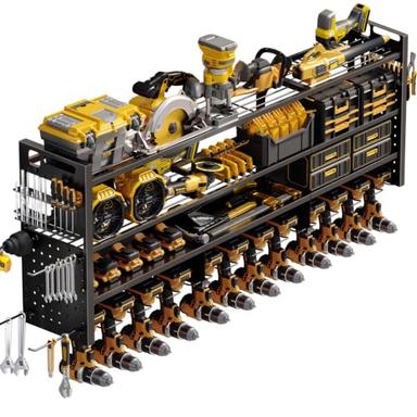 Garage tool organizers
