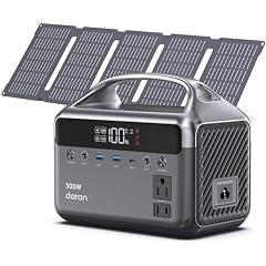 DARAN Portable Power Station 300W Solar Generator