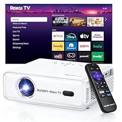 Aurzen Roku TV Smart Projector