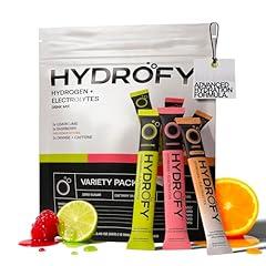 Hydrofy Hydrogen Water Electrolyte Drink Mix Variety Pack