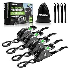 JUMLL Retractable Ratchet Straps (4-Pack)