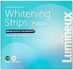Lumineux Teeth Whitening Strips, Sensitivity Free