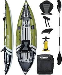 Elkton Outdoors Steelhead Inflatable Fishing Kayak