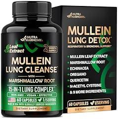 Mullein Leaf Extract Lung Support Supplement