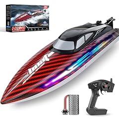 WEINAIR Fast RC Boat with LED Lights