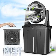 Ausic Portable Misting Fan with 9L Bucket