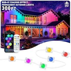 CINSGAG 300FT RGB+IC Smart Outdoor Lights