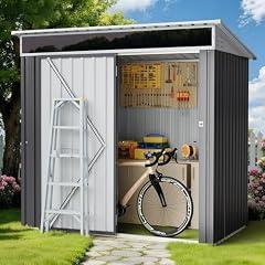 Shintenchi Outdoor Storage Shed with Window