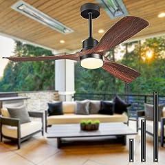 Forrovenco 52 Inch Outdoor Ceiling Fan