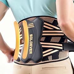 SOLOEVER Copper-Infused Lumbar Support Belt
