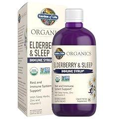 Garden of Life Organic Elderberry Sleep Immune Syrup