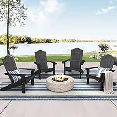 Lue Bona Adirondack Chairs Set of 4