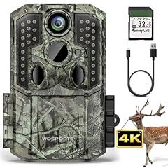 WOSPORTS 4K 48MP Trail Camera