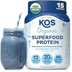 KOS Blueberry Muffin Plant Protein Powder
