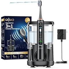OILSAO Sonic Toothbrush and Water Flosser Combo