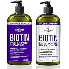 Hair Chemist Biotin Pro-Growth Shampoo & Conditioner Set