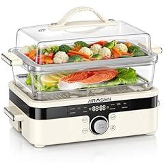 AIRMSEN Glass Food Steamer 8.5QT