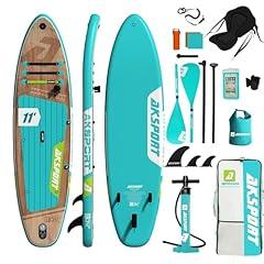AKSPORT Inflatable Paddle Board 11' x 34'' x 6''