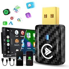 MSXTTLY 2-in-1 Wireless Carplay Adapter