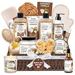 EIRNAY Women's Coconut Vanilla Spa Gift Set