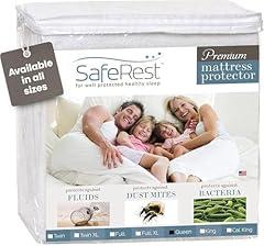 SafeRest Queen Waterproof Mattress Protector