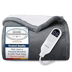 Bedsure Electric Heated Blanket - Grey