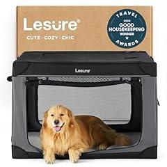 Lesure Soft Collapsible Dog Crate 42 Inch