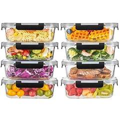 Liuruiyu Glass Food Storage Containers Set