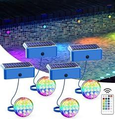 Skairipa Solar RGB Pool & Garden Lights