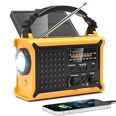 PPLEE NOAA Weather Radio 12000mAh Emergency Radio