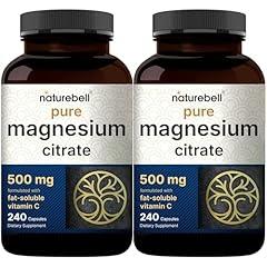 NatureBell Magnesium Citrate 500mg, 480 Count