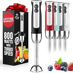 Zulay Immersion Blender Handheld - 800 Watt