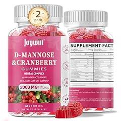 Joywiit D-Mannose Cranberry Hibiscus Gummies