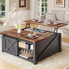 Sedeta Lift Top Coffee Table with Storage